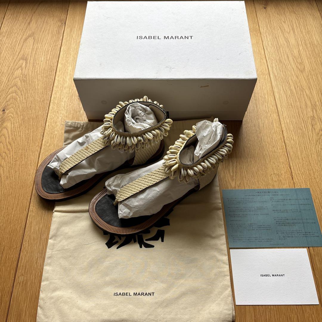 ISABEL MARANT シェル　トングサンダル　サンダル