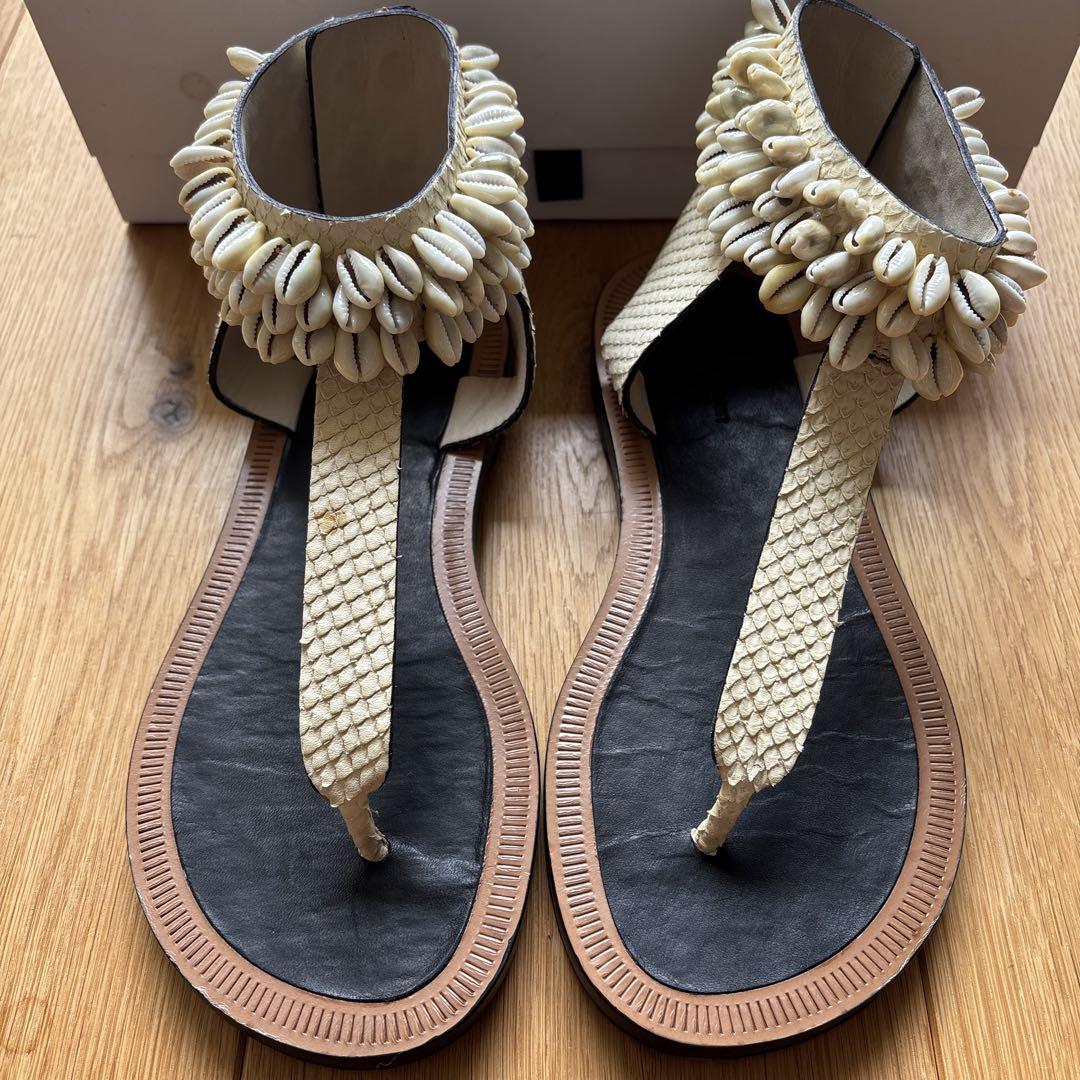 【ISABEL MARANT】 レザー トング サンダル ISABEL MARANT シェル トングサンダル サンダル - メルカリ