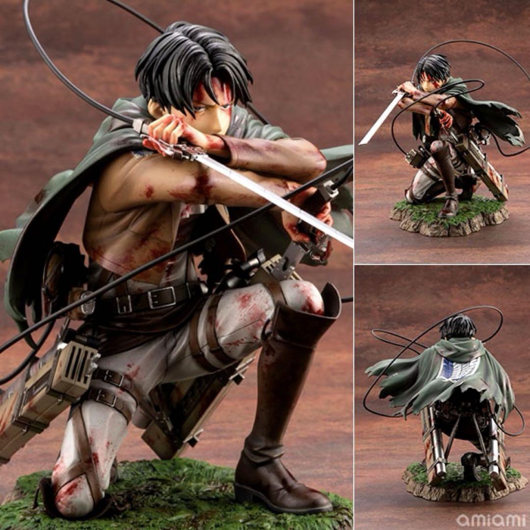 新品未開封 ARTFX J 進撃の巨人 リヴァイ Fortitude ver.