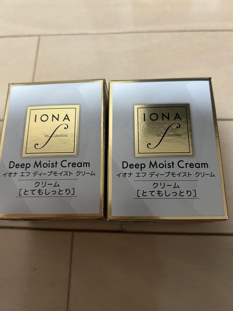 イオナエフ　ディープモイストクリーム　とてもしっとり　3個セット 試してみた】ディープモイスト クリーム イオナ エフの効果・肌