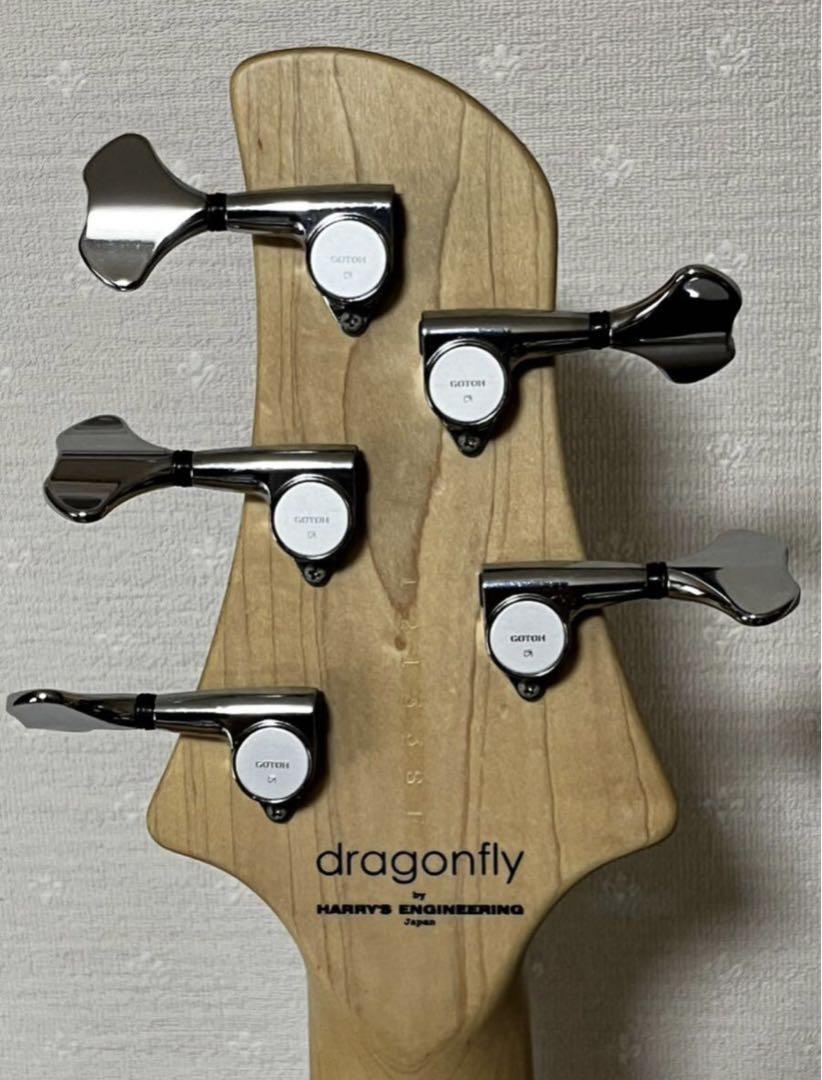 dragonfly CS5／345custom 5弦ベース