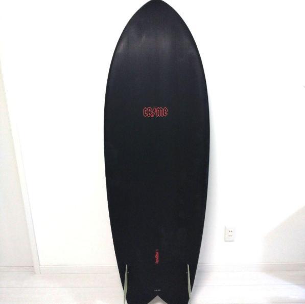 美品！ クライムサーフボード 純正フィン付 crime keel fish5.7