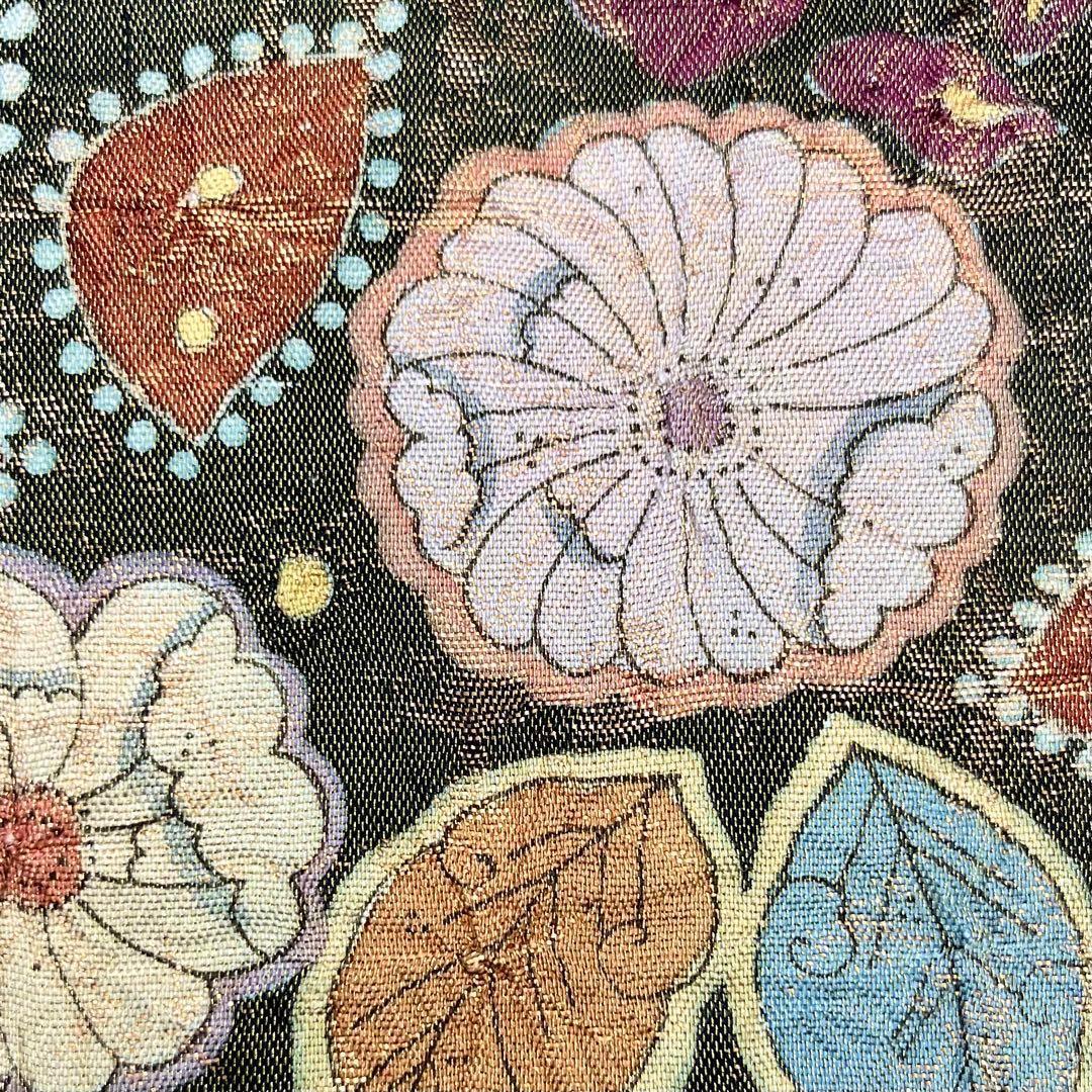 袋帯 作家物 美しい辻が花 暈し 金糸 O-3846