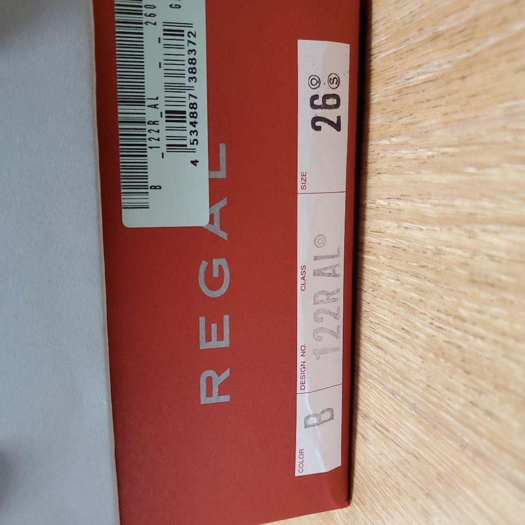 新品未使用 REGAL リーガル ストレートチップ 122R AL サイズ26㎝ 画像7