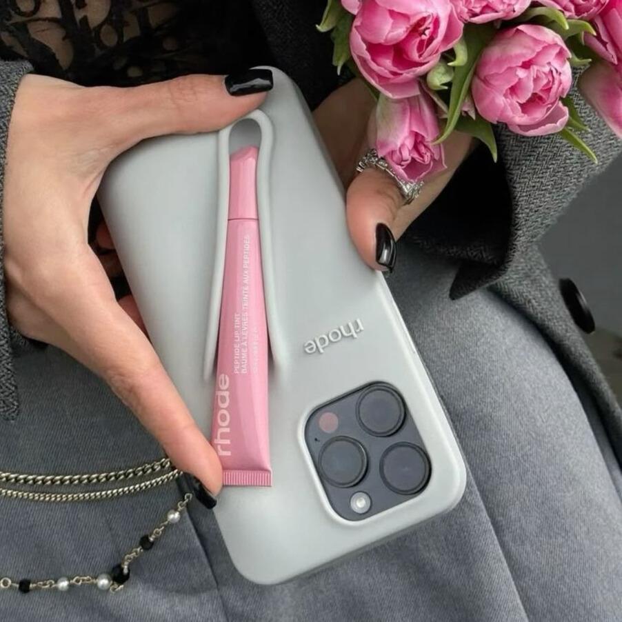 【hana】rhode iPhoneケース unscented リップ付き
