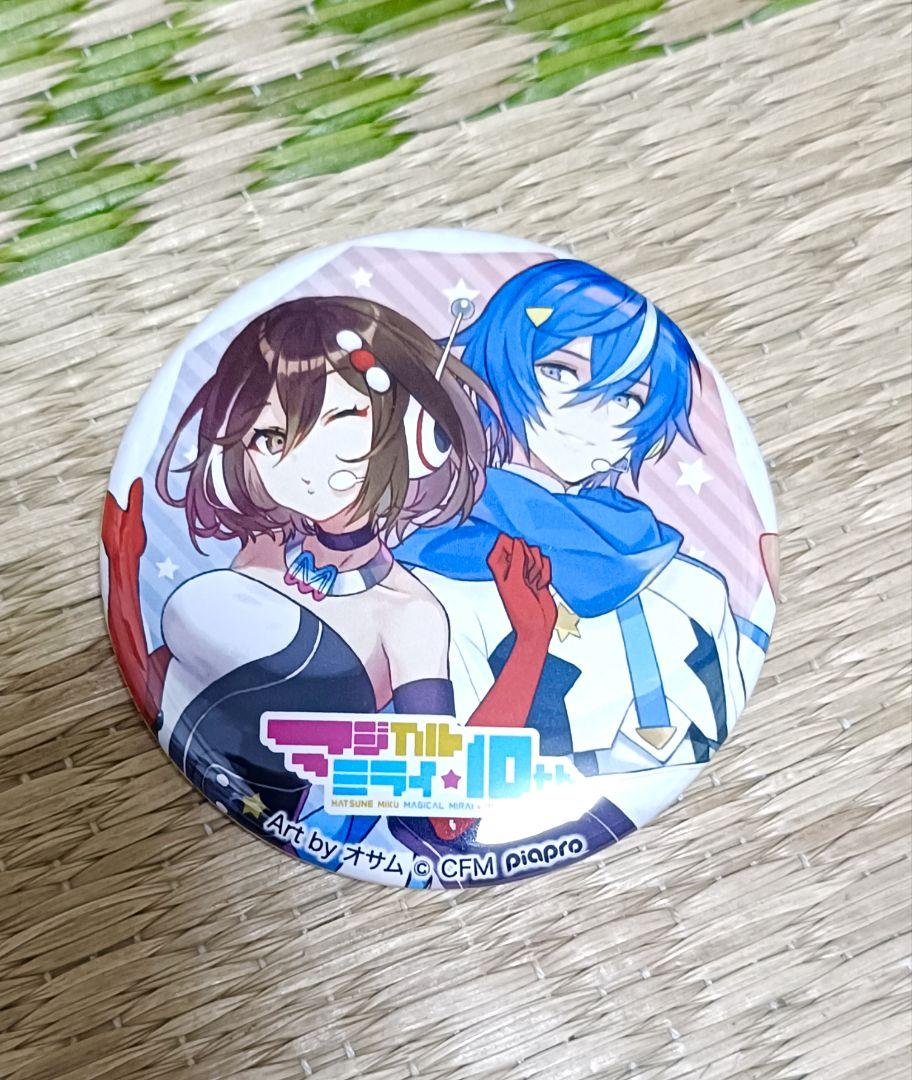 MEIKO KAITO マジミラ 缶バッジ - メルカリ
