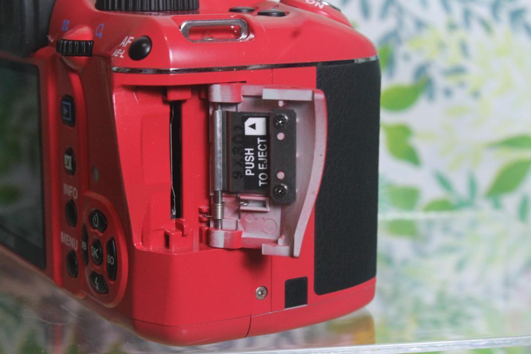 美品❤️ スマホ転送可⭐ PENTAX K-X SR レッド❤️大人気 匿名配送