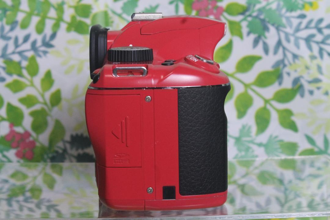 美品❤️ スマホ転送可⭐ PENTAX K-X SR レッド❤️大人気 匿名配送