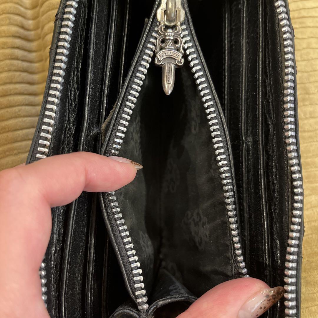 クロムハーツ　長財布　確実正規品