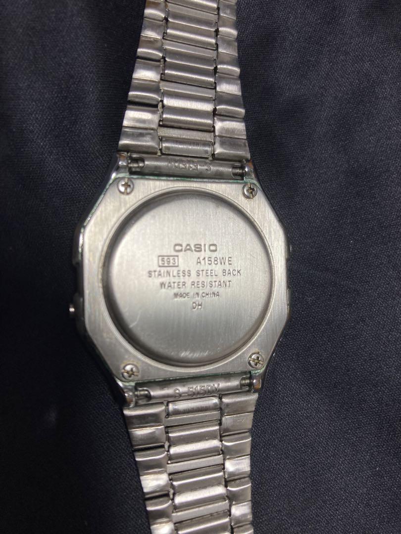 CASIO A-158WEA    あいみょん着用モデル WR囲みなし　チプカシ