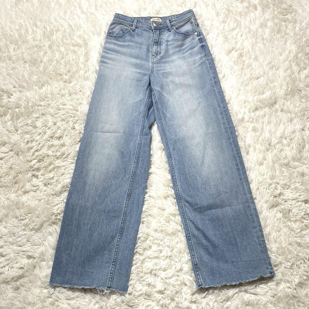 美品 YANUK ヤヌーク LILITH カットオフデニム 57131071