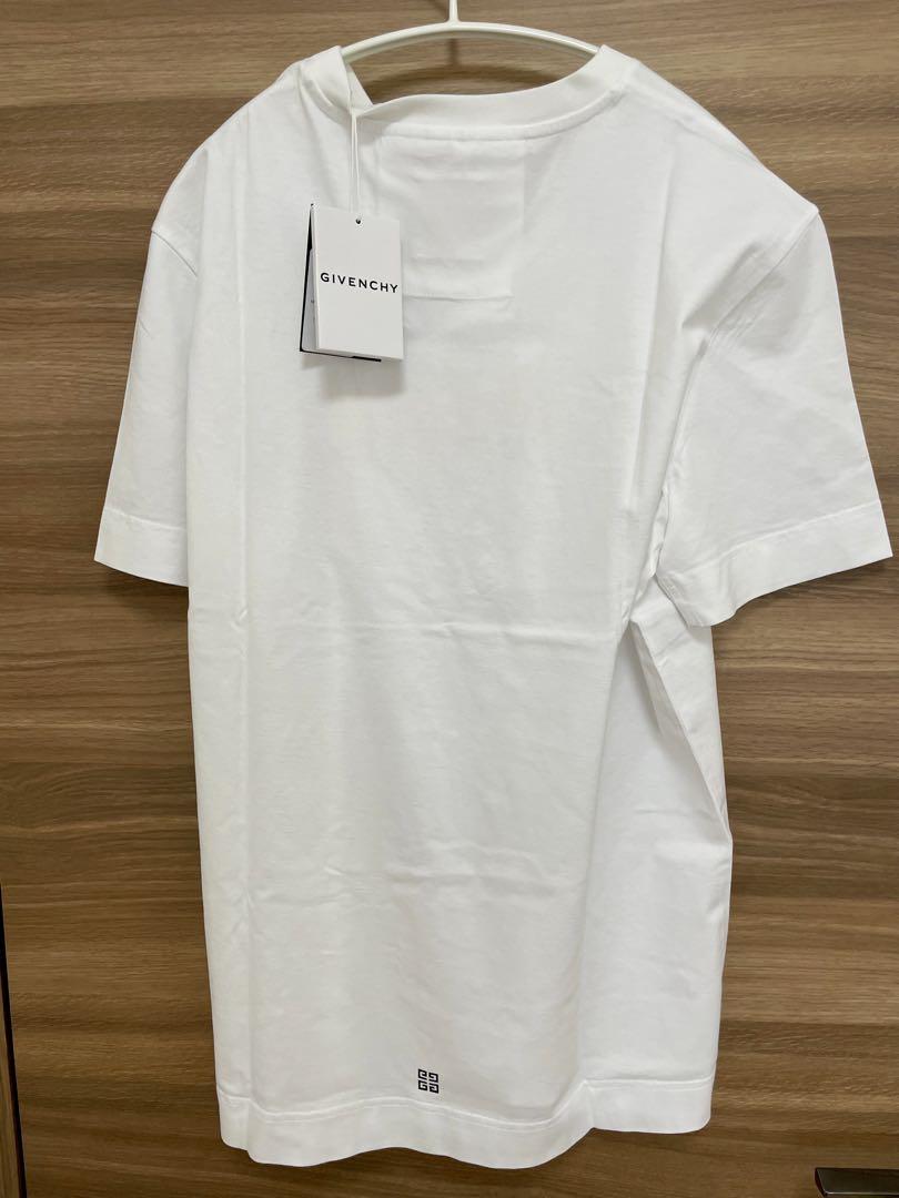 【新品未使用】GIVENCHY ロゴ＆フレアプリント スリムフィット Tシャツ