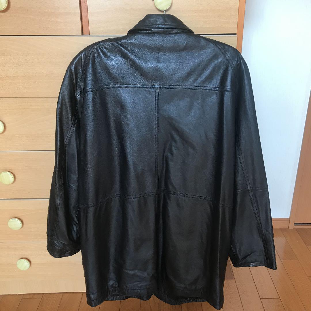 ブラック レザージャケット レザーコート
