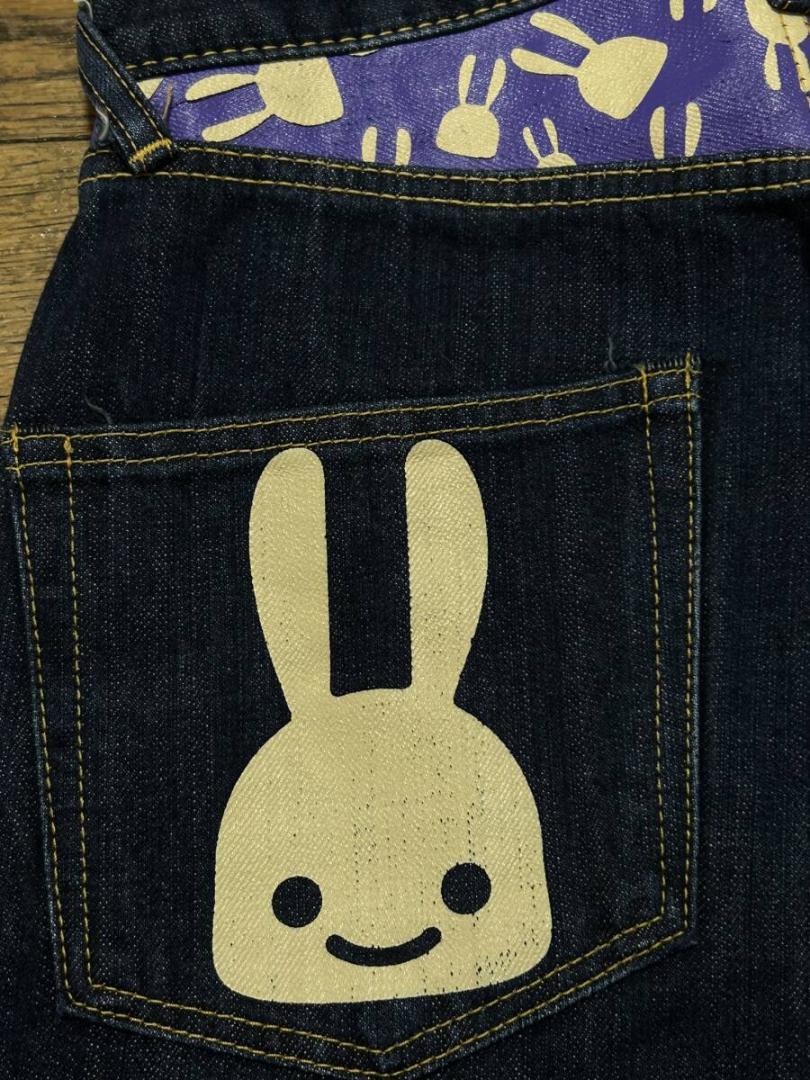 人気TOP CUNE キューン デニムパンツ LOTCGP-0501YP-USG 2連うさぎ パンツ