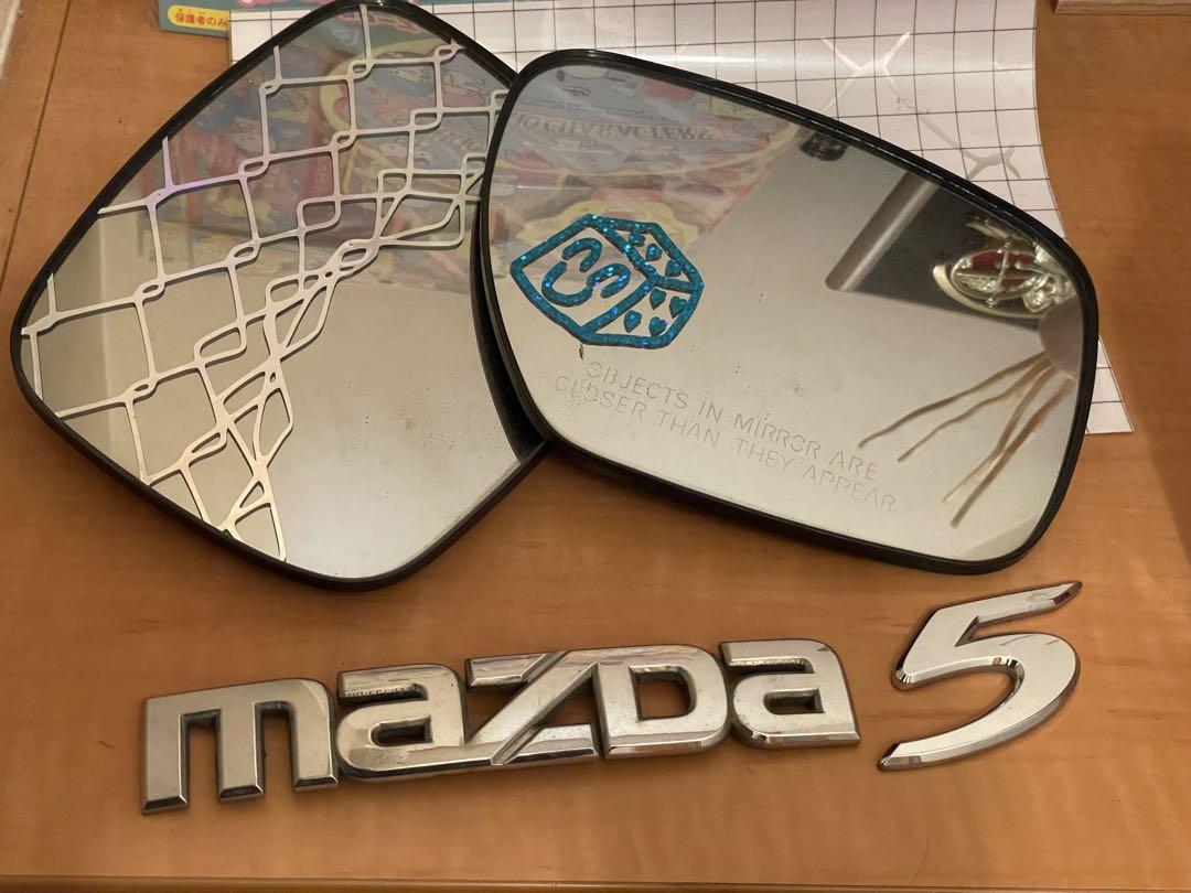 Mazda5 usdmドアミラー エンブレムセット