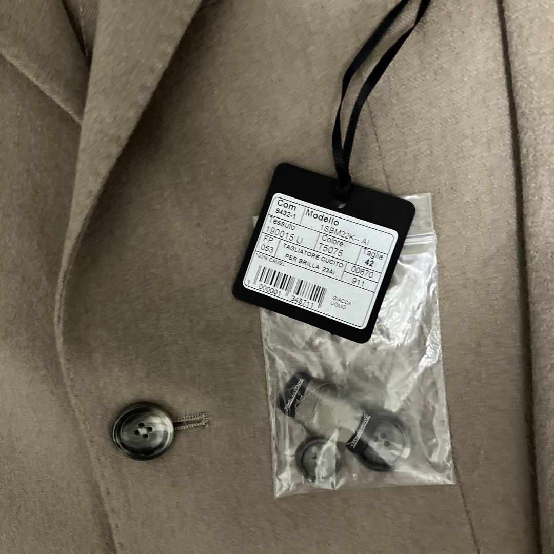 ⭐️【新品、未使用】高級キャメル100%TAGLIATOREタリアトーレジャケット