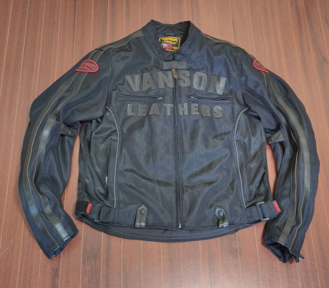 【marco】VANSON メッシュ ライディング ジャケット Lサイズ