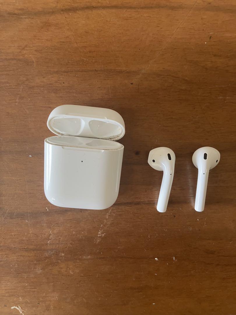AirPods本体 ホワイト 充電ケース付き 【動作確認済み】