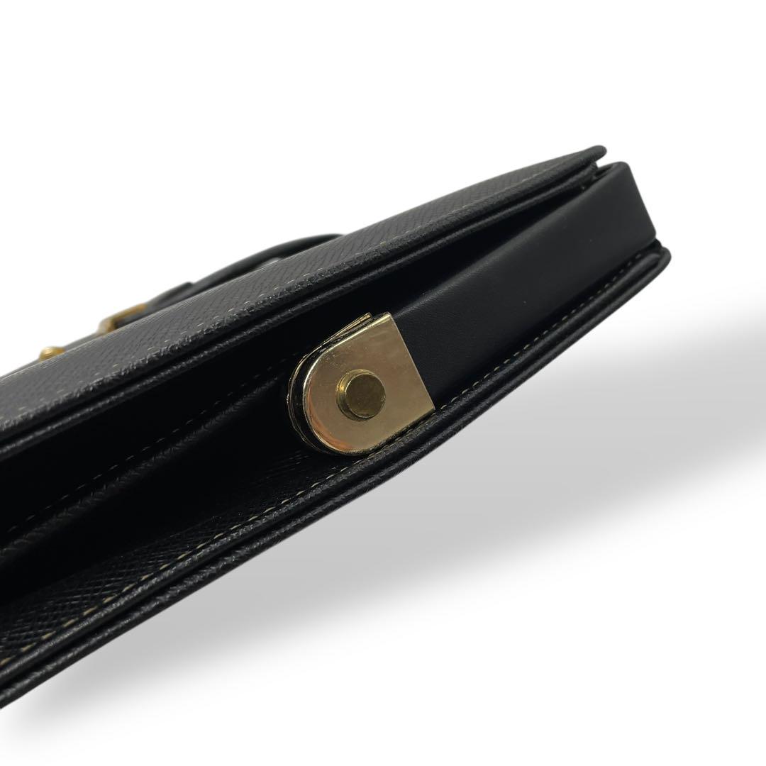 極美品　ACE×PIERRE CARDIN ブリーフケース　ダレスバッグ　黒