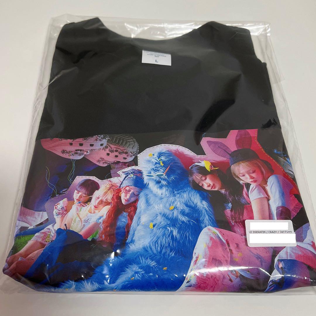 LESSERAFIM CRAZY プレミアムグッズ　当選品　Tシャツ　新品未使用
