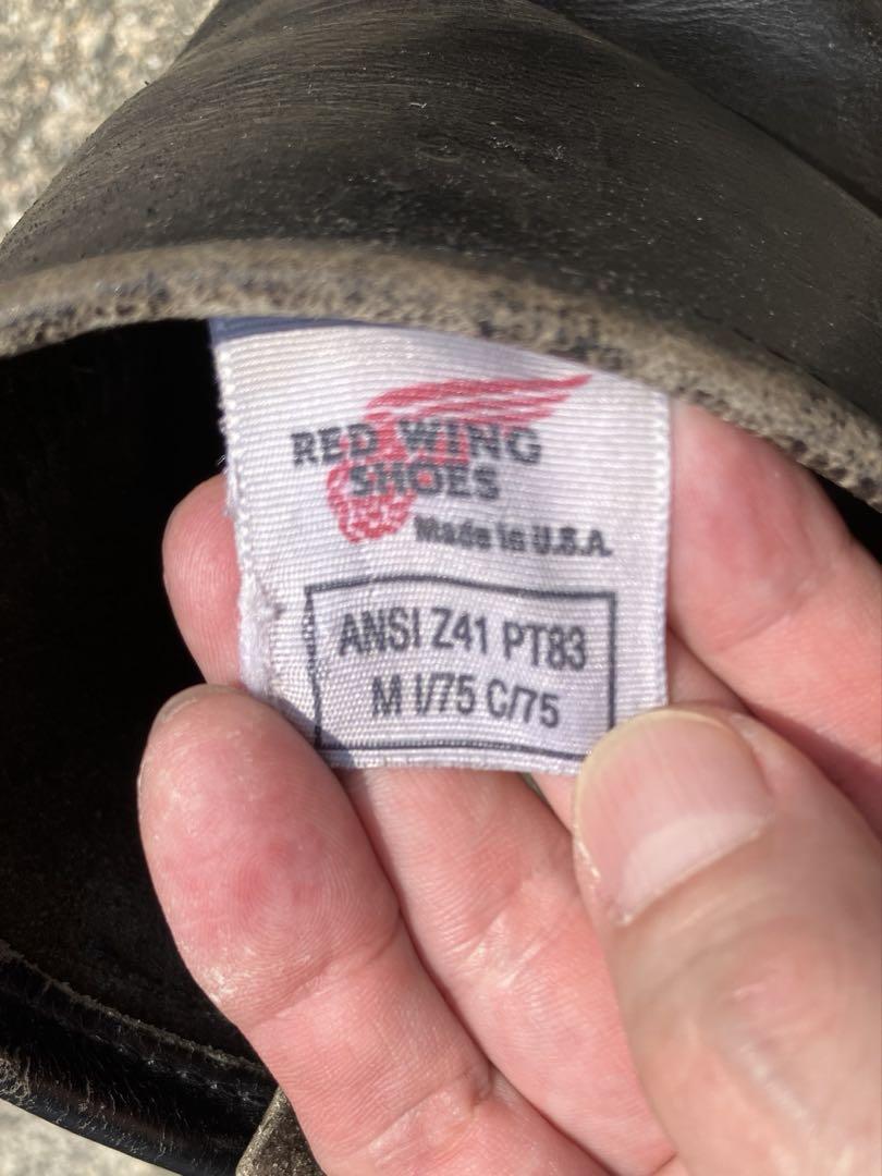 希少 廃盤 PT83 USA RED WING エンジニアブーツ ナイフポケット