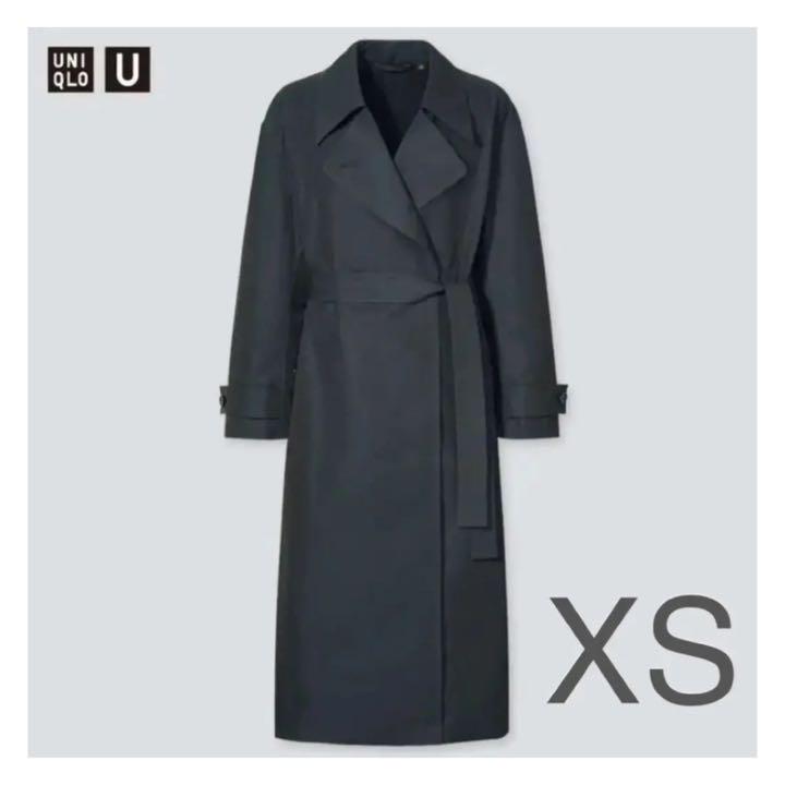 UNIQLO U トレンチコート XS ダークグレー