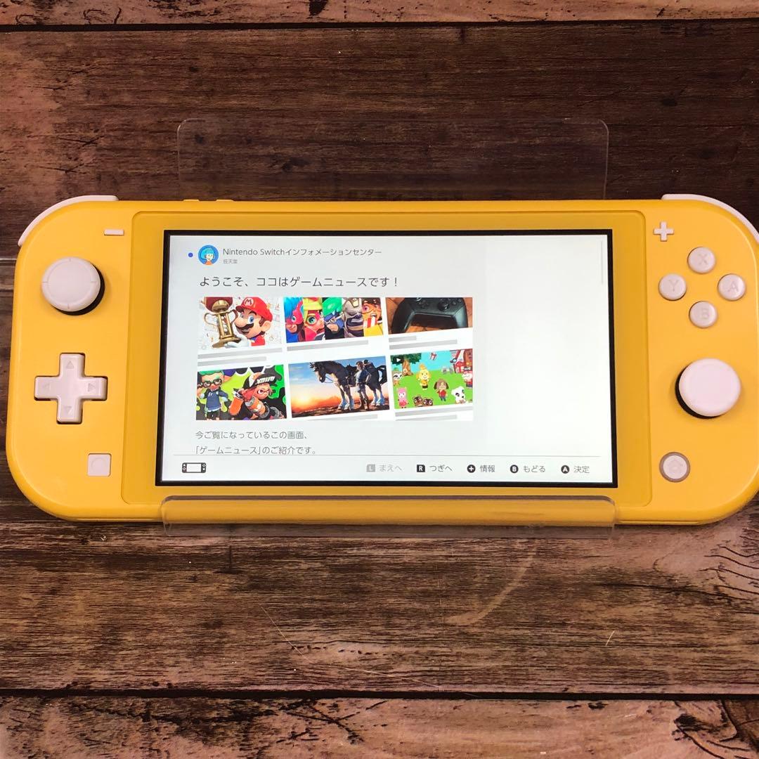 【本体のみ・動作品・美品】Nintendo Switch Lite イエロー 【本体のみ・動作品・美品】Nintendo Switch Lite イエロー