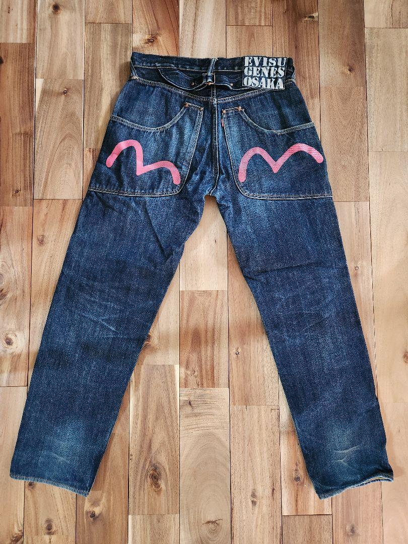 EVISU GENES OSAKA　エヴィス　デニム　赤耳 W33×L35