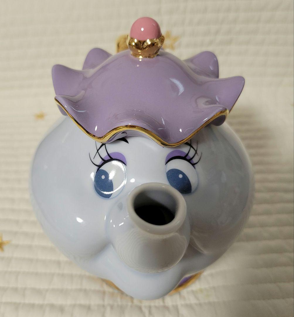 ディズニー　美女と野獣　ポット夫人　チップ　ティーセット　３点セット