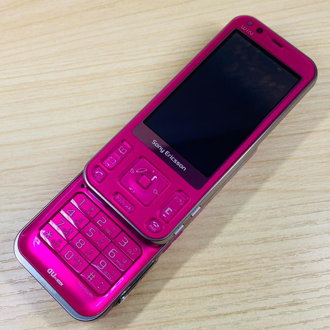 au Sony Cyber-shot W61S スライド ガラケー 525 - メルカリ