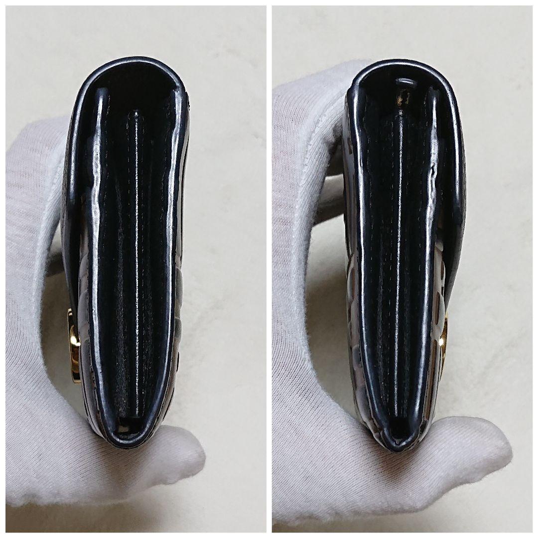 【美品】FENDI ズッカ柄 フラップウォレット 長財布 画像3