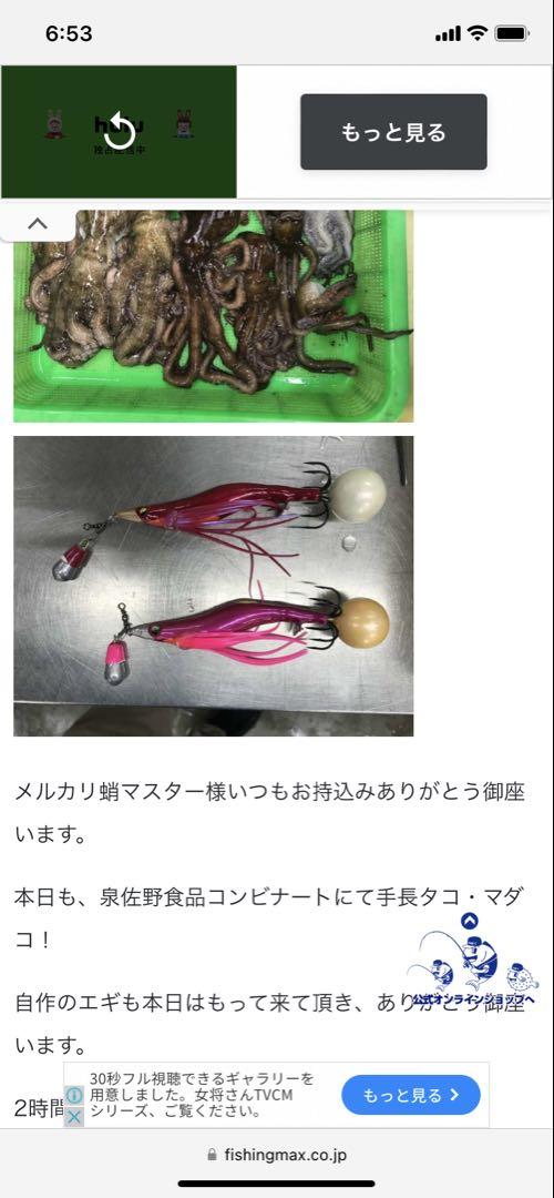 ハンドメイド　蛸マスターセット　タコ釣り　8番　タコエギ Amazon | 釣り具 蛸 タコ釣り 4.0号 エギ 8色柄 8本 セット