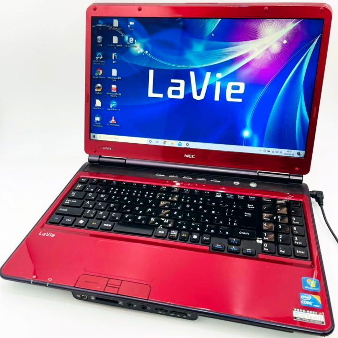 国産 格安necハイスペクノートパソコン 初心者マニュアルブルーレイ搭載 赤色レッド ノートpc Revuemusicaleoicrm Org