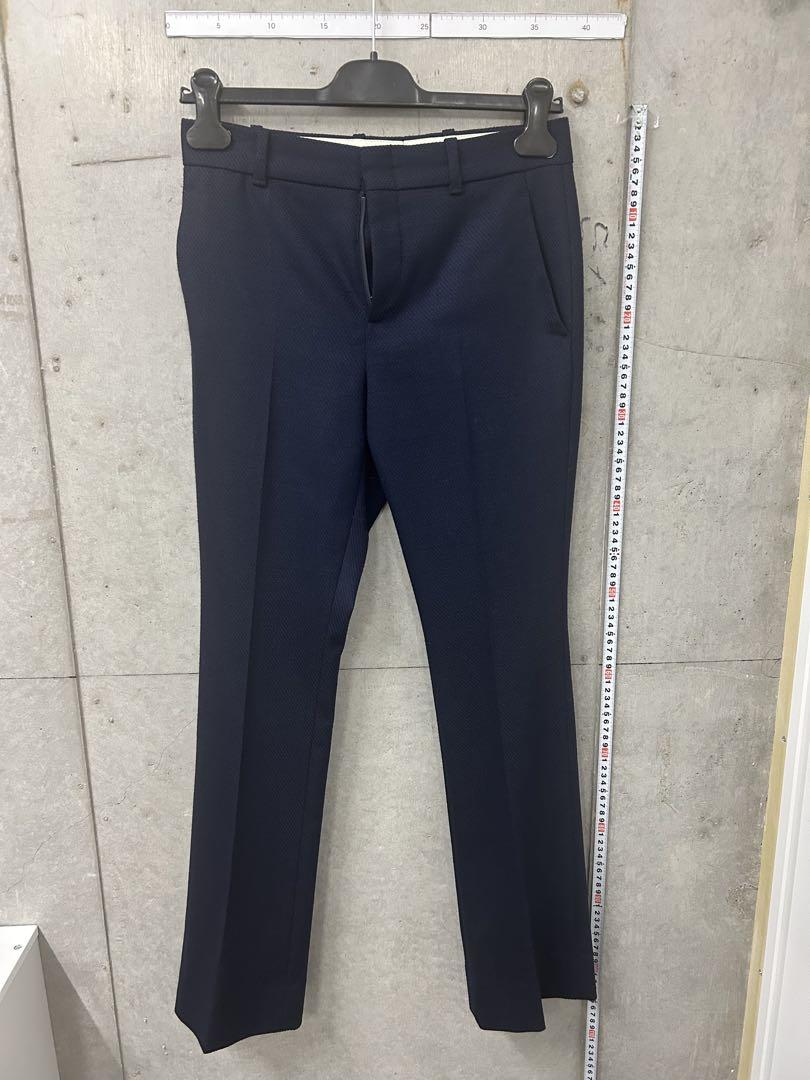 【美品】Gucciグッチ ネイビー スラックス レディスサイズ38