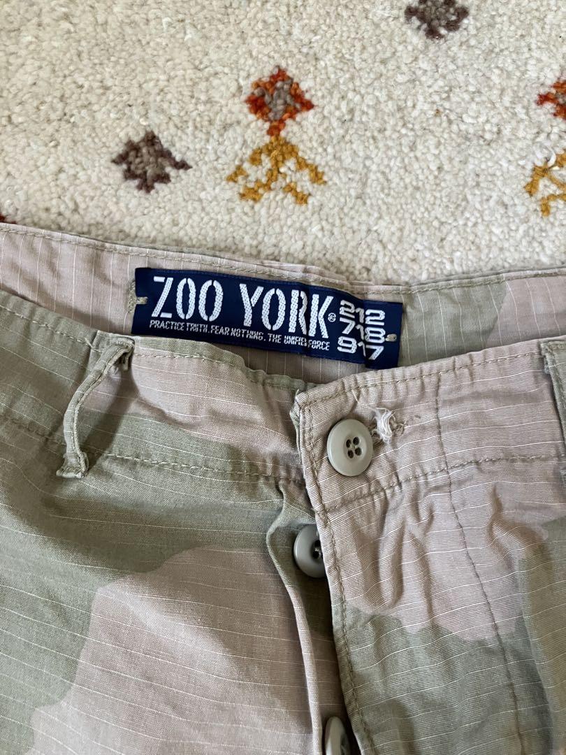 ZOO YORK アメリカ軍リメイク カモフラージュカーゴショーツ