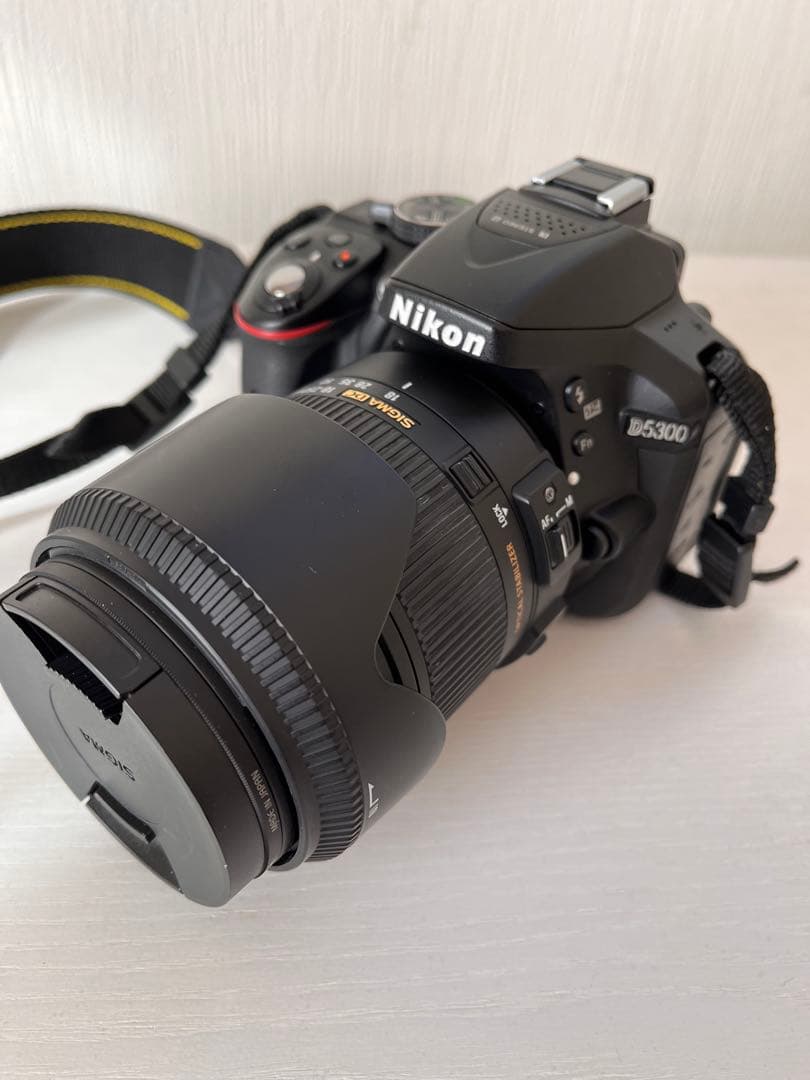 Nikon D5300 デジタル一眼レフ Sigmaレンズ付き
