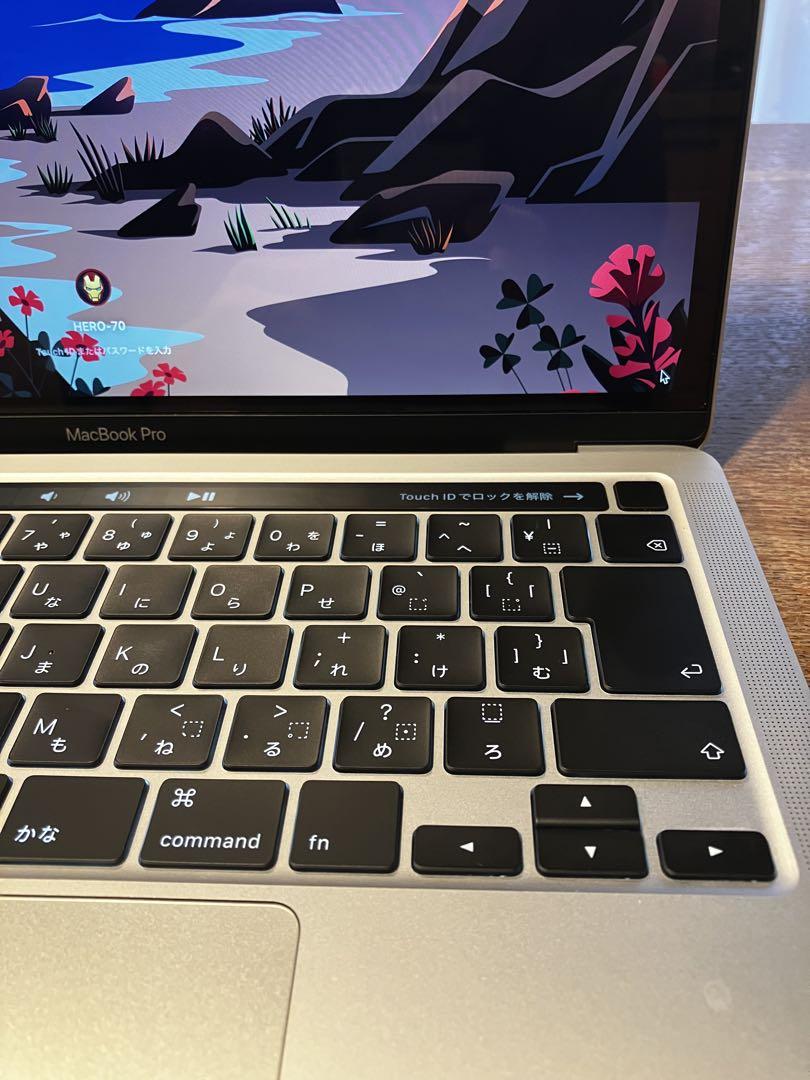 美品⭐︎MacBook Pro 2020 クリアカバー付