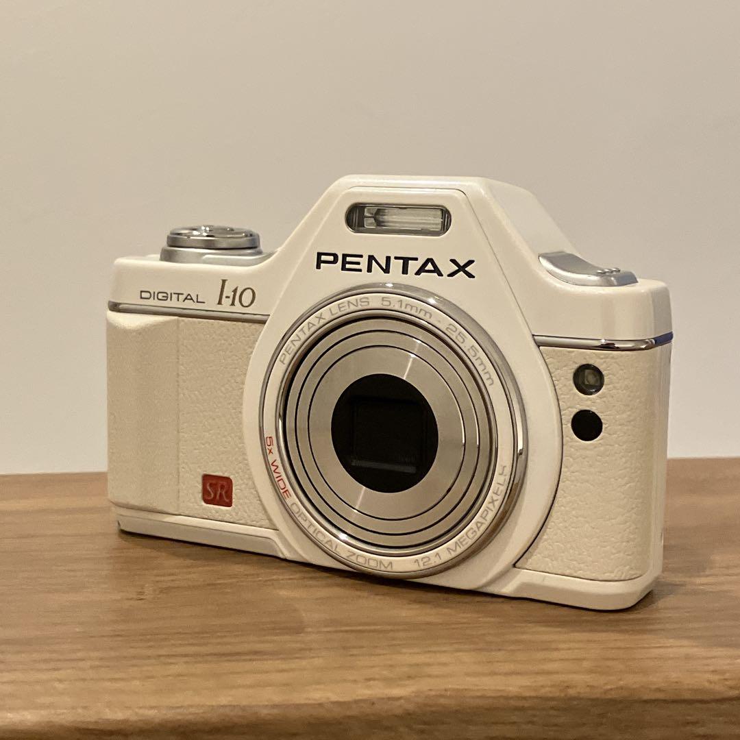 PENTAX Optio l-10 コンデジ　ホワイト