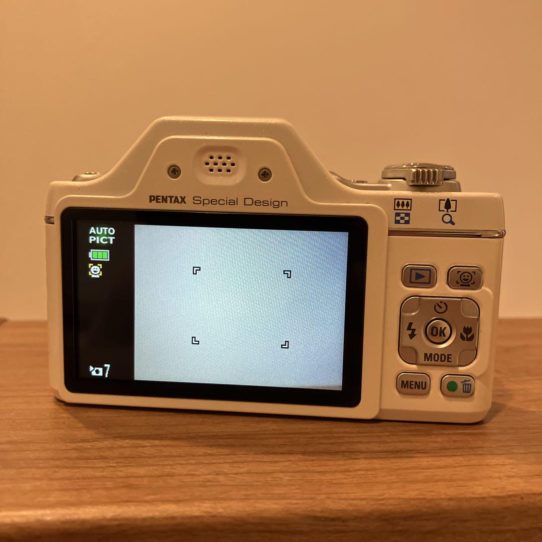 PENTAX Optio l-10 コンデジ　ホワイト
