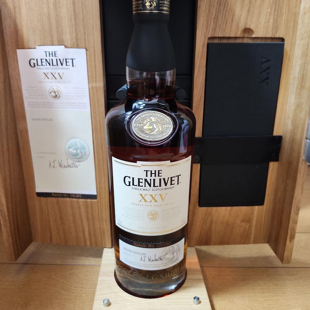 ザ・グレンリベット25年 THE GLENLIVET XXV シングルモルト