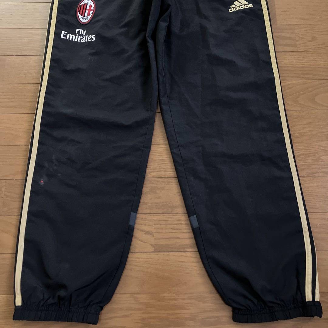 本物 old adidas ACミラン XLサイズ ナイロンセットアップ上下 Y2K ジャケット・アウター