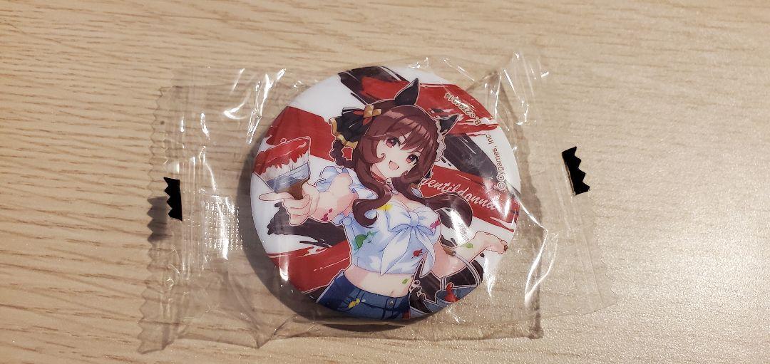 ウマ娘　ジェンティルドンナ　ゴージャス缶バッジ　ペインタースタイル20個 ウマ娘 プリティーダービー NAMCO Promotion third ゴージャス缶