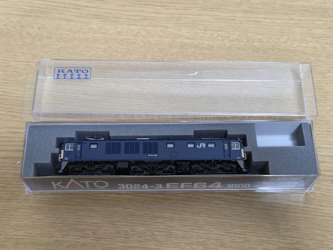 KATO 3024-3 EF64 1000 一般色JR貨物クーラー搭載車