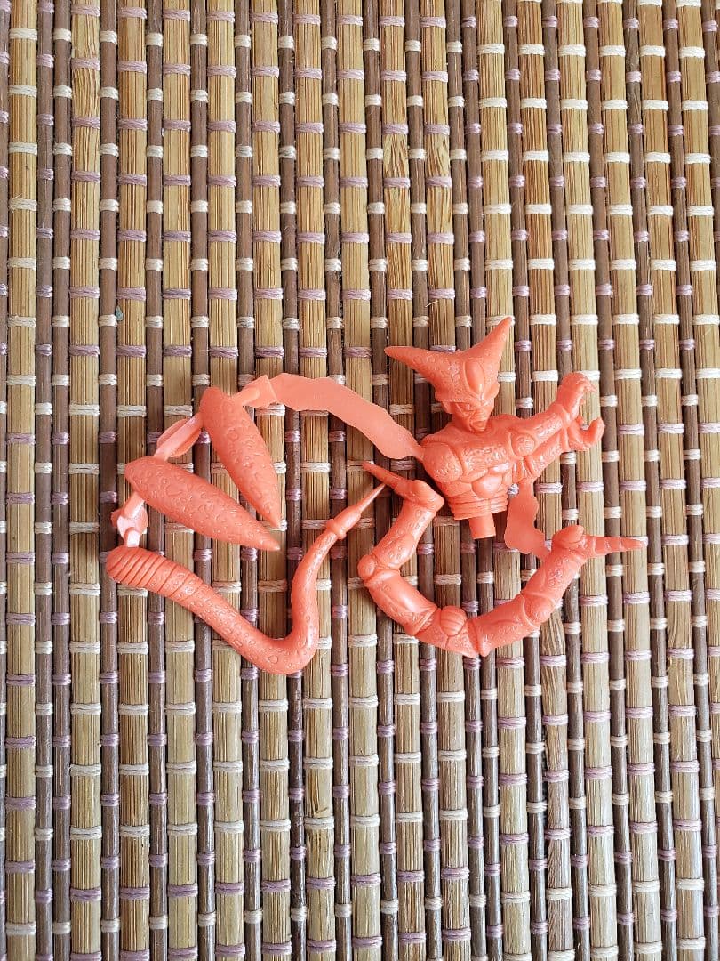 ドラゴンボールキン消しゴムバトルフィギュアパート2セルかめはめ派 未切り