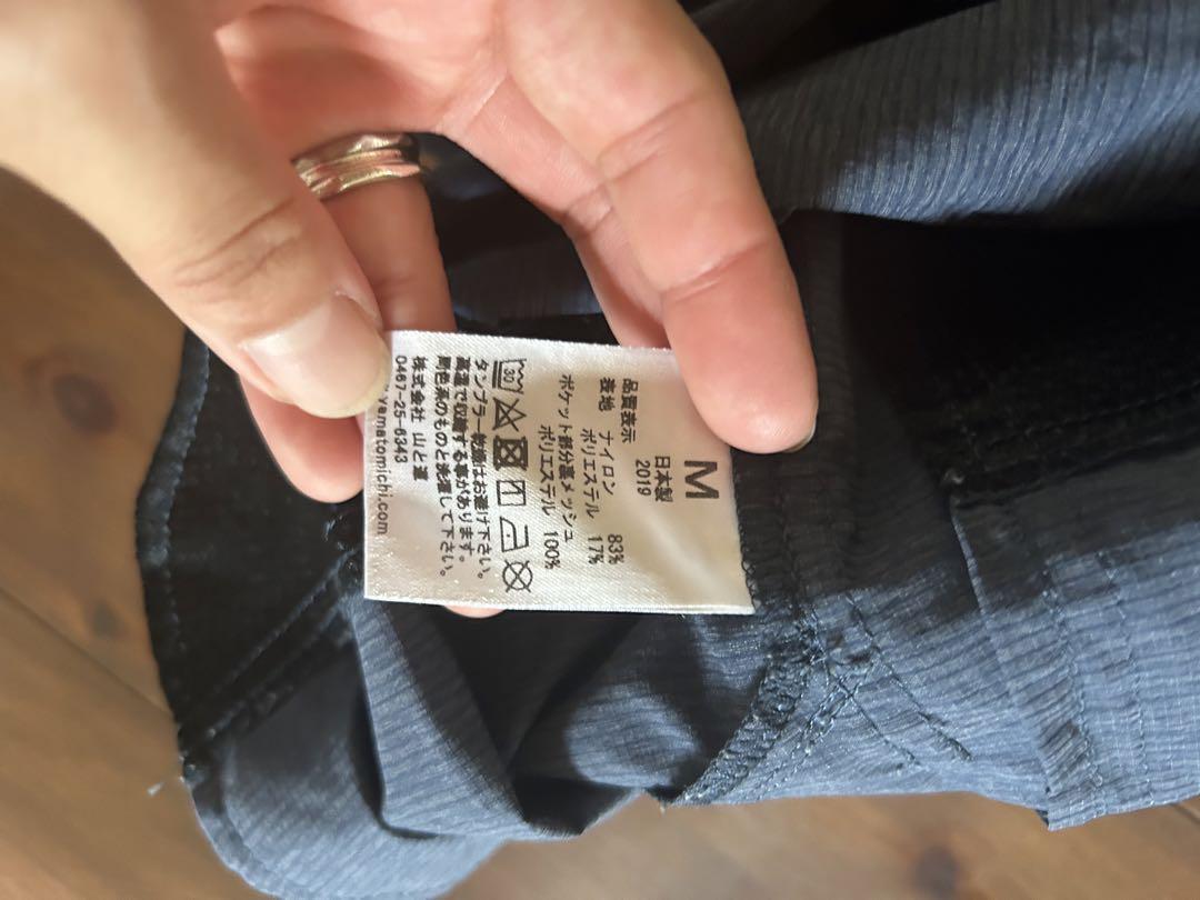 ブルーグレー Mショートパンツ 山と道　light5pocketshorts