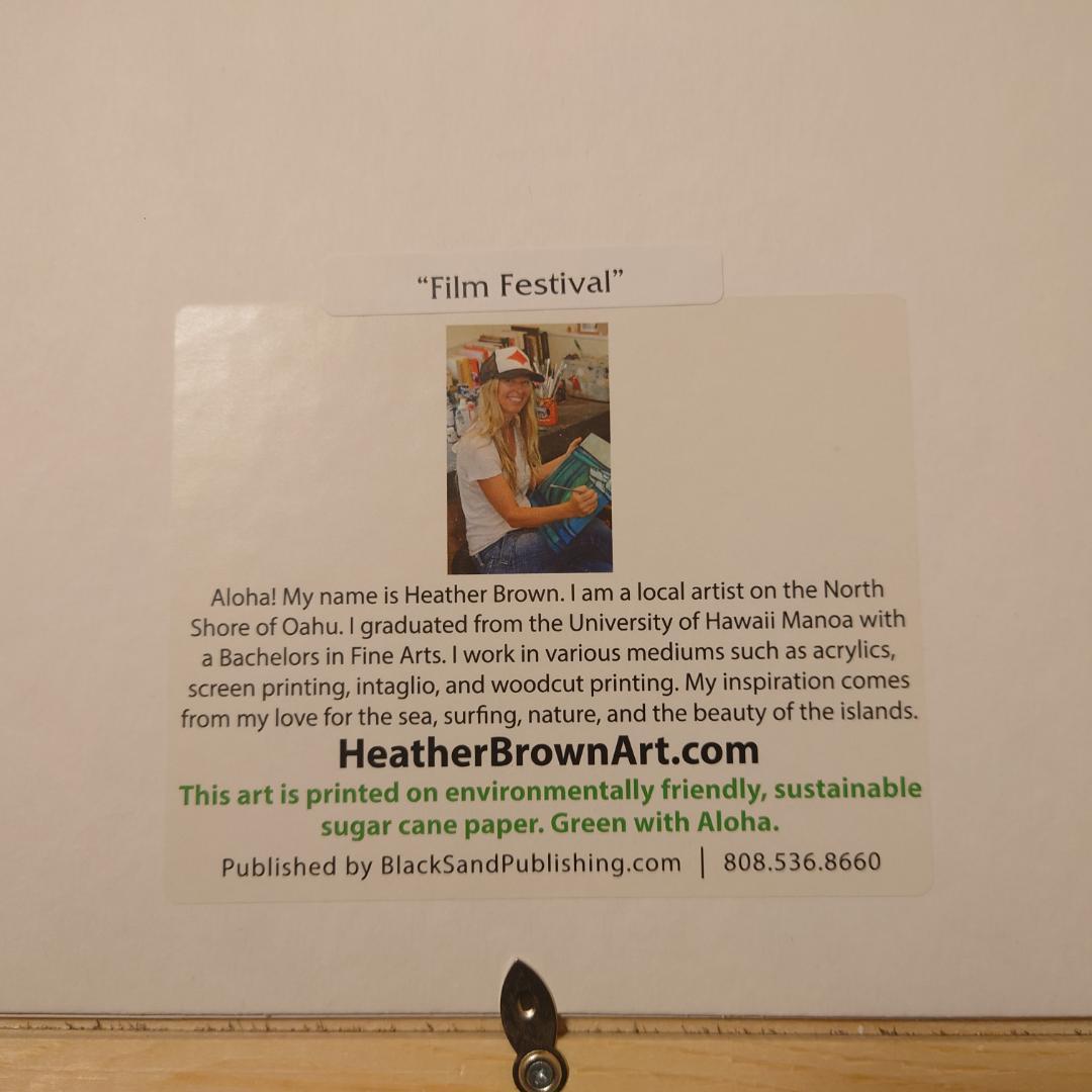 Heather Brown ヘザーブラウン アートプリント 絵画 額付き