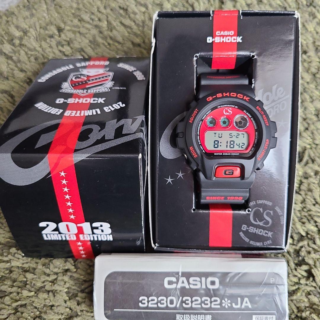 【美品】G-SHOCK DW-6900 コンサドーレ札幌