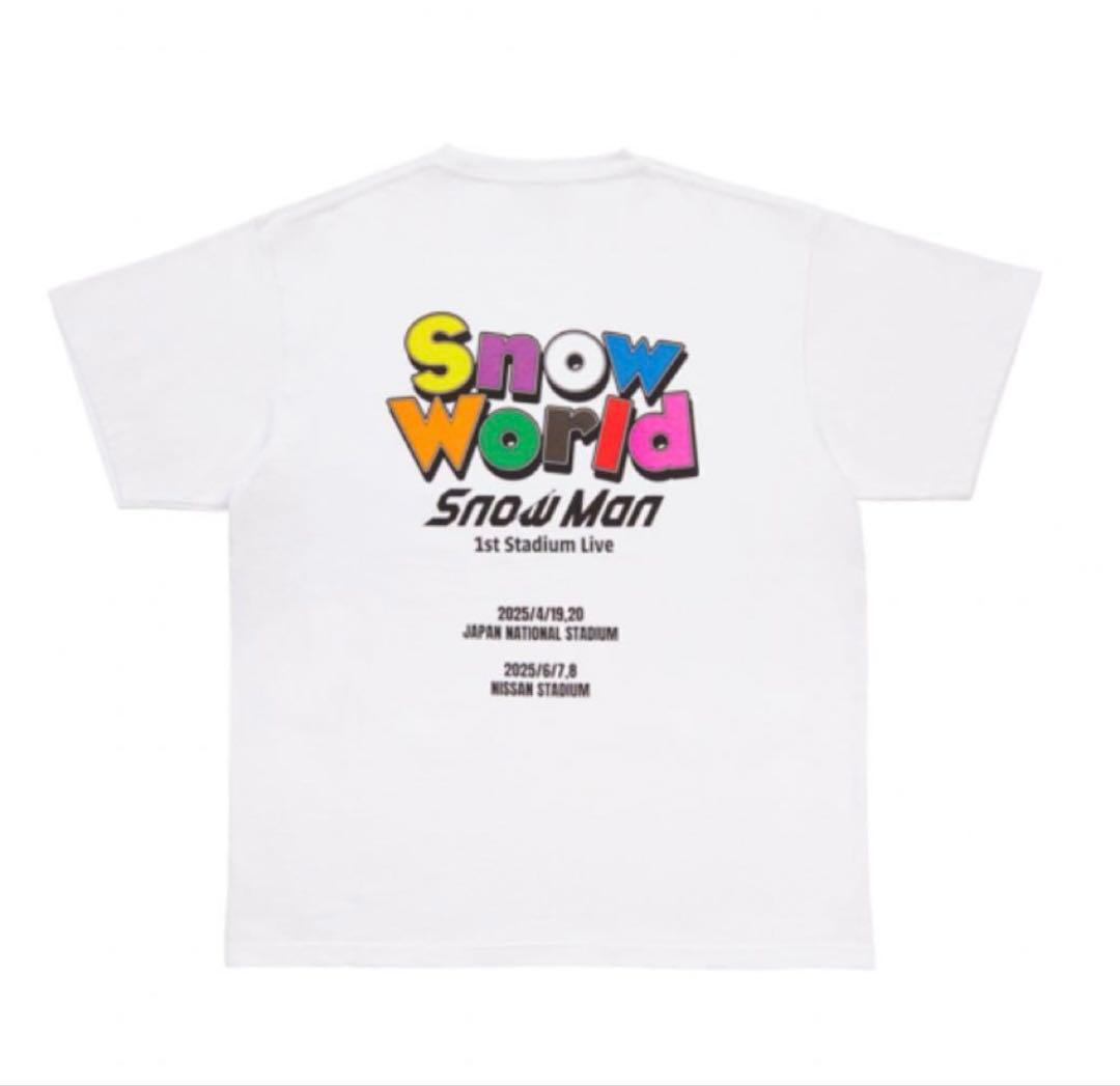 Snow Man スノーマン Snow World Tシャツ(ロゴver) 5,060円