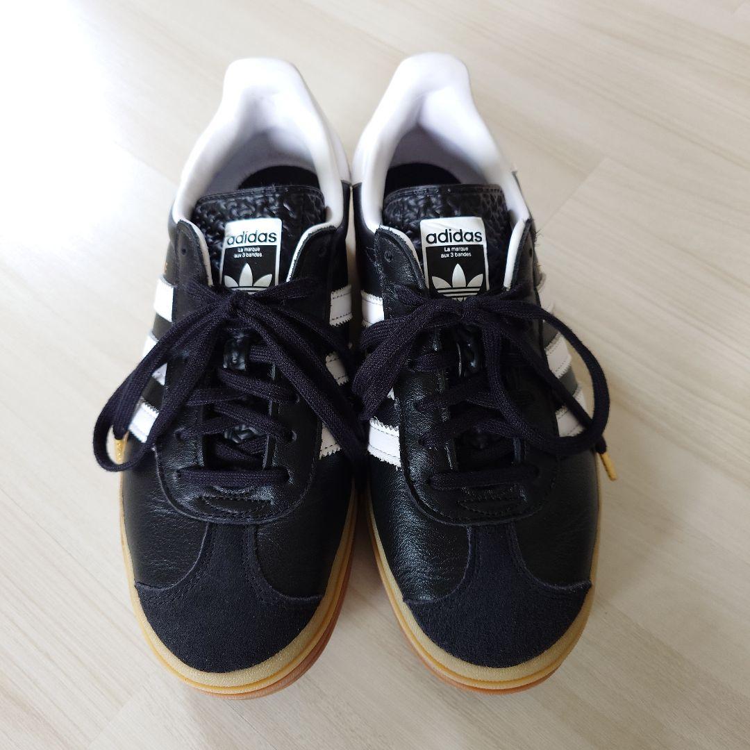 adidas アディダス ガゼルボールド 黒 25.5cm