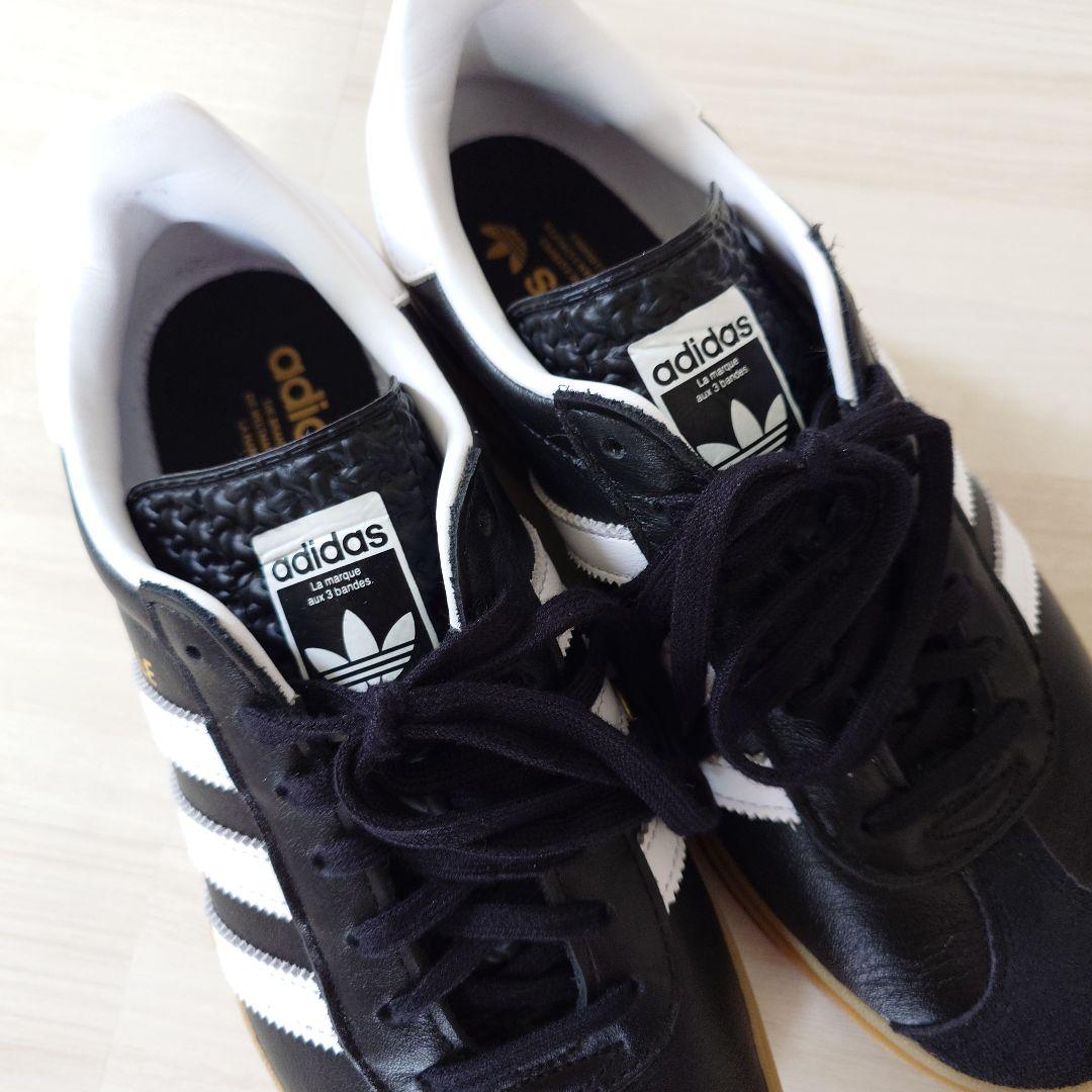 adidas アディダス ガゼルボールド 黒 25.5cm